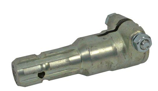 1-3/8"-21 Female Spline x 1-3/8"-6 Spline Male Clamp Type PTO Adapter  PTO15866