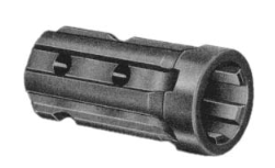 1-1/8"-6 Spline Female x 1-3/8"-6 Spline Male Set Screw PTO Adapter  PTO253