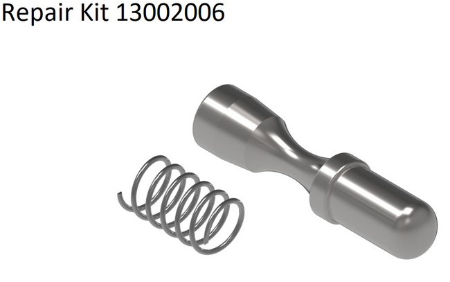 1-3/8"-21 Spline - Push Pin QD Yoke - 12 Series  PTO102-1221