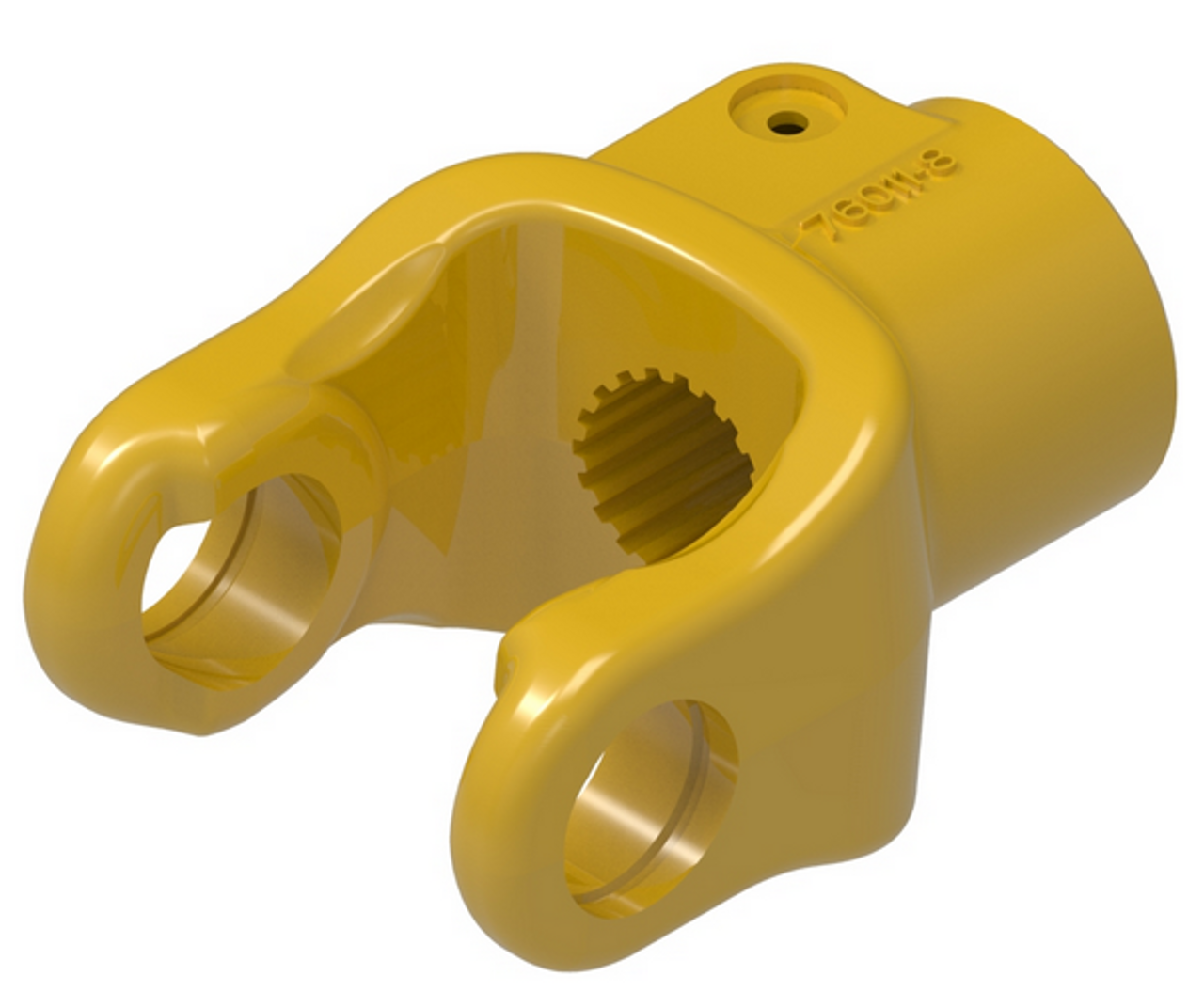 1-3/8"-21 Spline - Push Pin QD Yoke - Bondioli® 5 Series  PTO102-6521