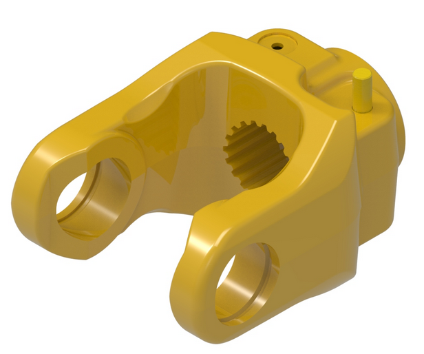 1-3/4"-20 Spline - Push Pin QD Yoke - Bondioli® 9 Series  PTO102-6920