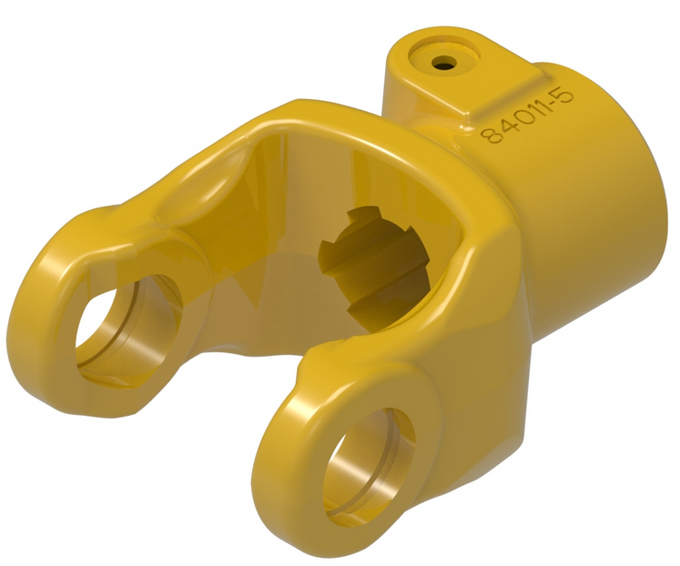 1-3/8"-6 Spline - Push Pin QD Yoke - Bondioli® 4 / Walterscheid® AW21 Series  PTO102-8406