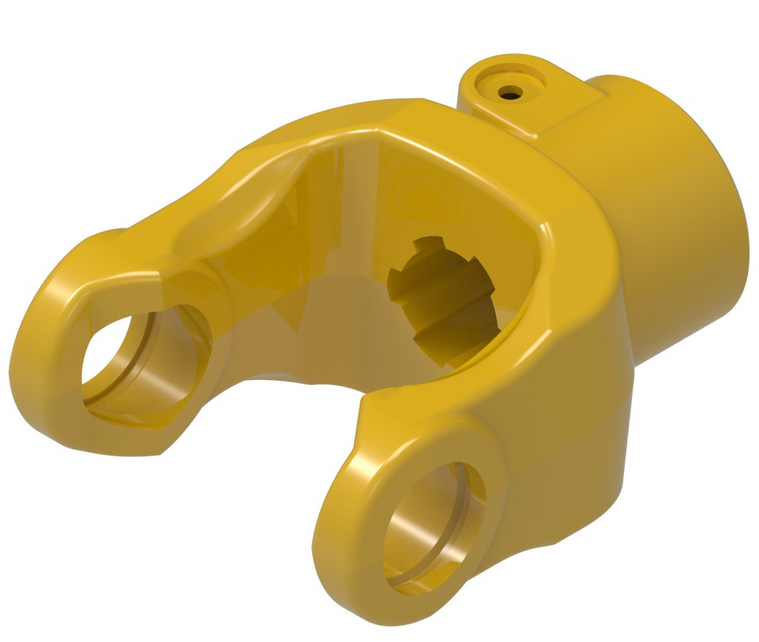 1-3/8"-6 Spline - Push Pin QD Yoke - Bondioli® 6 / Walterscheid® AW22 Series  PTO102-8606
