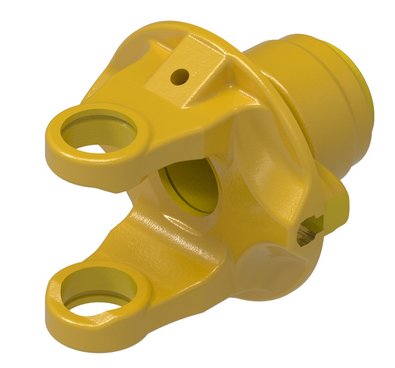 1-3/4"-20 Spline - Ball Shear Clutch Spring-Lok QD Yoke - 44 Series  PTO104-4420