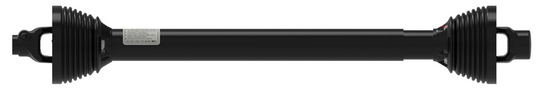 1-3/8"-6 Spline Push Pin QD Yoke - 1-1/2" Round (3/8" Keyway) Yoke - Four Yoke Driveline Assembly - 35 Series  PTO14003524