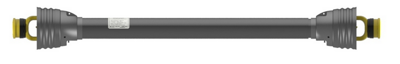 1-3/8"-6 Spline Spring-Lok QD Yoke - 1-3/8"-6 Spline Spring-Lok QD Yoke - Four Yoke Driveline Assembly - Bondioli® 6 Series  PTO14006657ST