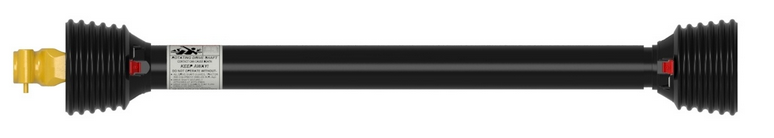 1-3/8"-6 Spline Push Pin QD Yoke - User Supplied Implement Yoke - Three Yoke Driveline Assembly - Bondioli® 4 Series  PTO14046448