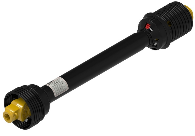 1-3/8"-6 Spline Push Pin QD Yoke - 1-3/8"-6 Spline Push Pin QD Overrunning Clutch Yoke - Four Yoke Driveline Assembly - Walterscheid® AW35 Series  PTO14307645