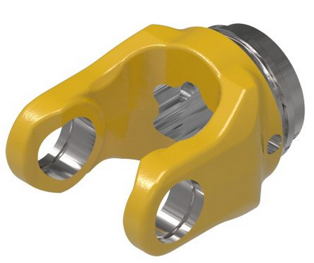 61mm Star - Roll Pin Yoke - Walterscheid® AW26 Series  PTO3007061