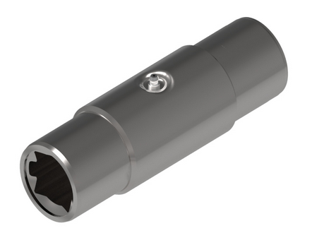 1-5/16" Square Weld-On Slip Sleeve (fits 2.24" Tube I.D.) - 35 Series  PTO5043500