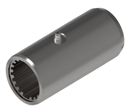 1-11/16"-20 Spline Weld-On Slip Sleeve (fits 2.24" Tube I.D.) - 35 Series  PTO5053500