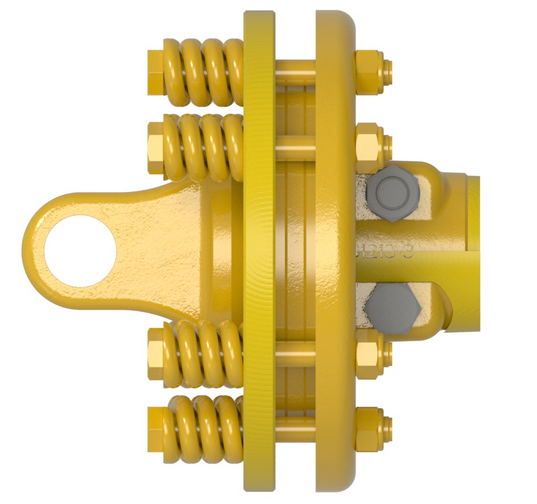 Yoke Arms - 1-3/8"-6 Spline Female Clamp - Friction Clutch Assembly - Bondioli® 4/Walterscheid® AW21 Series  PTO5608406