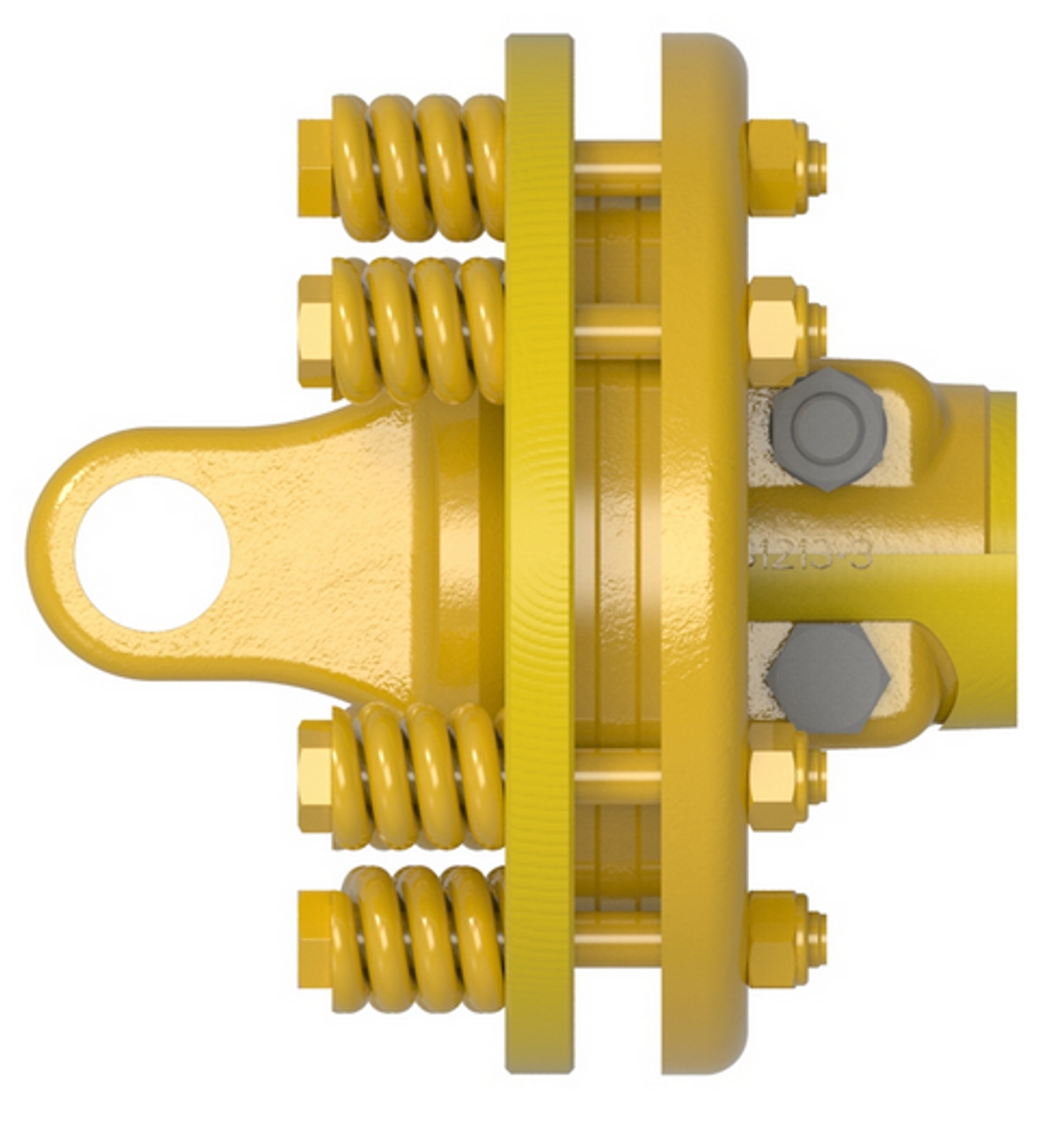 Yoke Arms - 1-3/8"-6 Spline Female Clamp - Friction Clutch Assembly - Bondioli® 6/Walterscheid® AW22 Series  PTO5608606