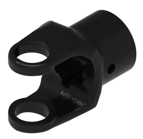 1-3/8"-6 Spline - Roll Pin Yoke - 12 Series  PTO8011206