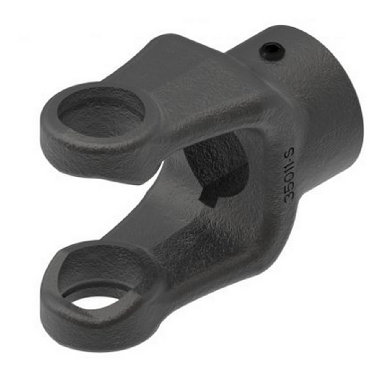 1-1/4" Round (Double Keyways) - Setscrew Yoke - 35 Series  PTO8063520