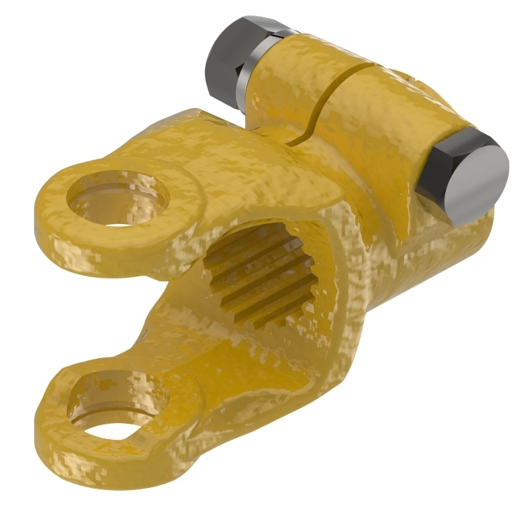 1-3/4"-20 Spline - Clamp Yoke - Bondioli® 4 / Walterscheid® AW21 Series  PTO8078420