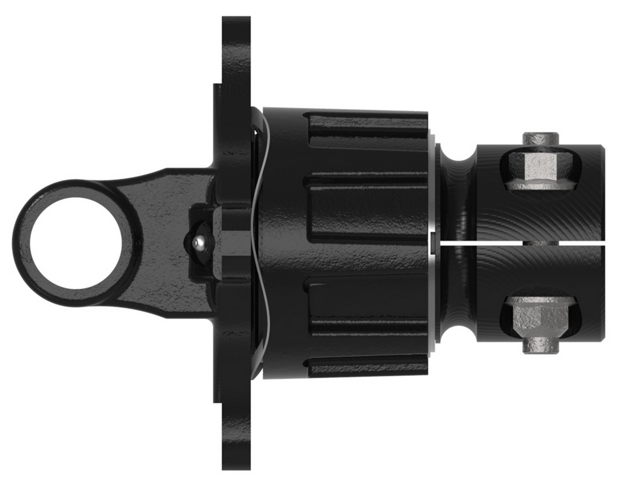 1-3/8"-6 Spline - Overunning Clutch Clamp Yoke - 35 Series  PTO8183506