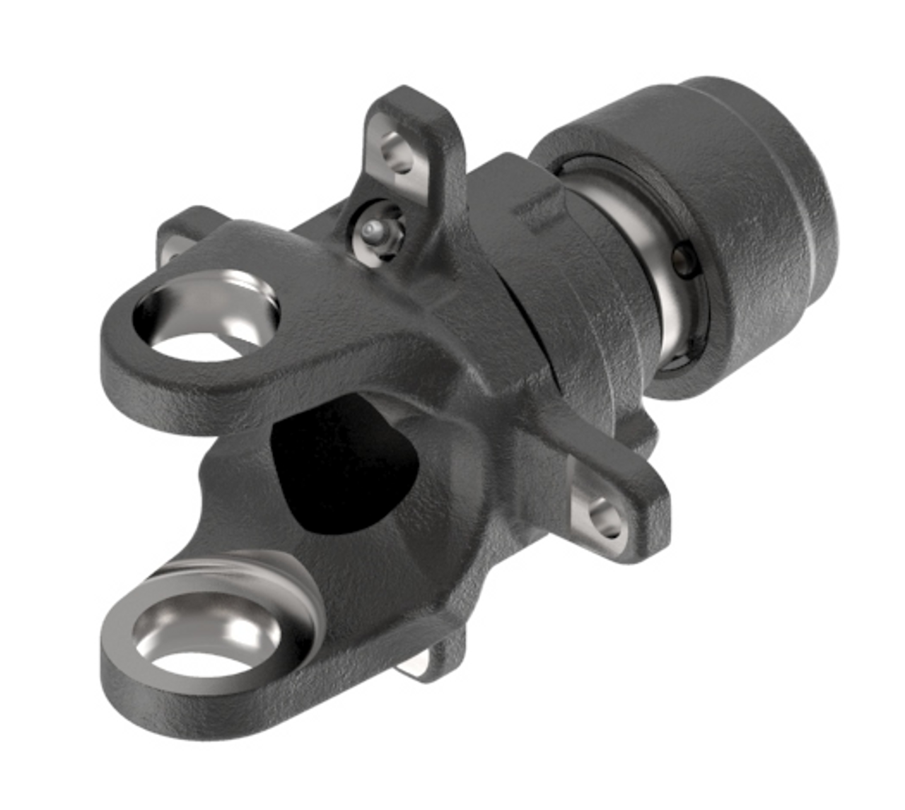 1-3/8"-6 Spline - Free Motion Clutch Clamp Yoke - 44 Series  PTO8204406