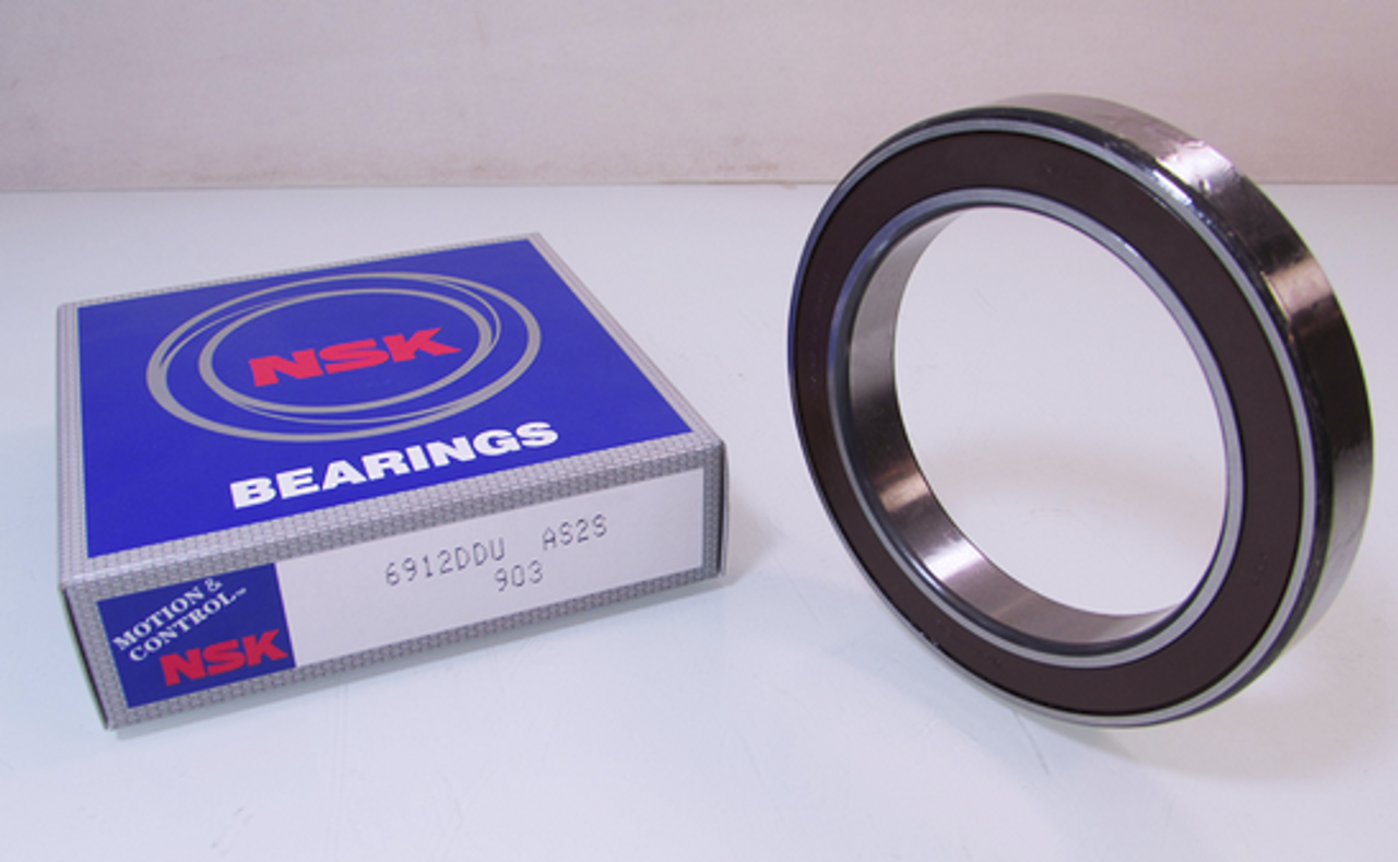 60x85x13 Thin Section Deep Groove Ball Bearing  6912 DDU