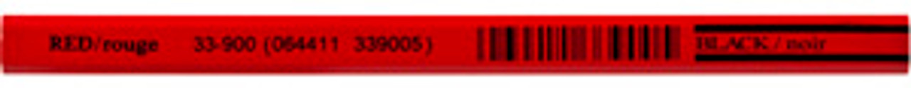 12mm Red Carpenter Pencil  33900