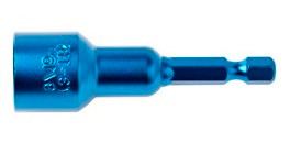 Magnetic Nut Driver Power Bit 9/16 x 2-1/2" Blue  73115