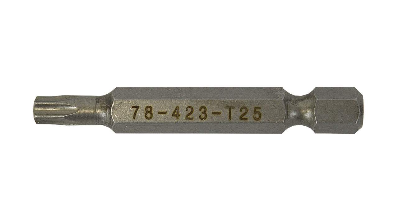Torx® Power Bit T25 x 2" Plain Finish  78423