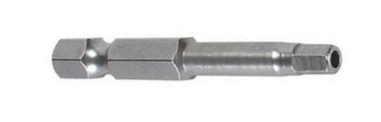 Hex Tamper Proof Power Bit 1/8 x 2" Plain Finish  78553