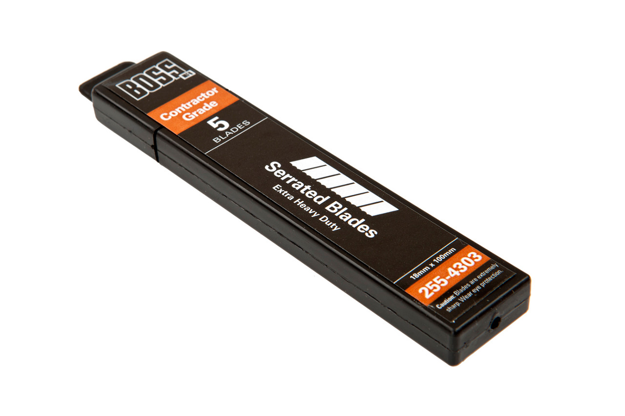 3/4" Serrated Heavy Duty Samurai Replacement Blade (5/pk)  2554303