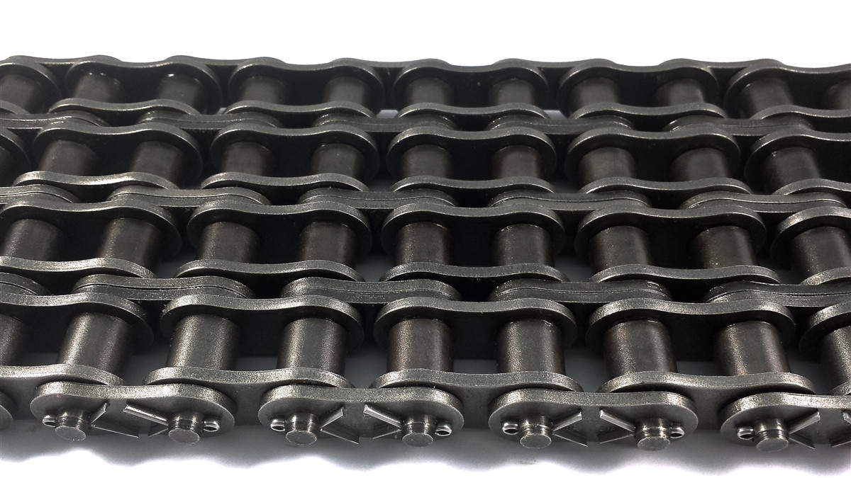Cottered Roller Chain - Four Row - 10' Box  DRV-180-4C-10FT