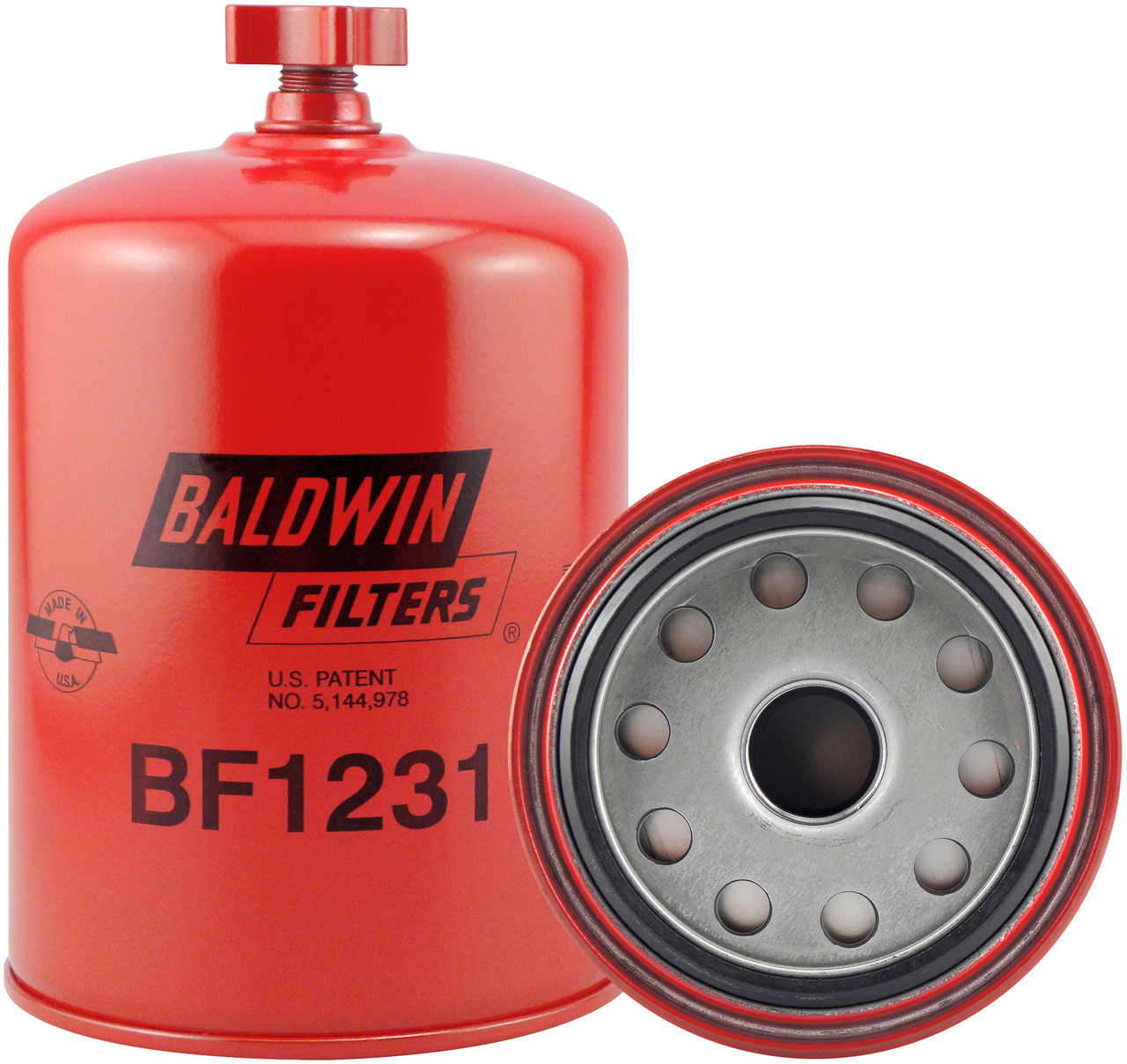 Fuel/Water Separator Spin-on with Drain  BF1231