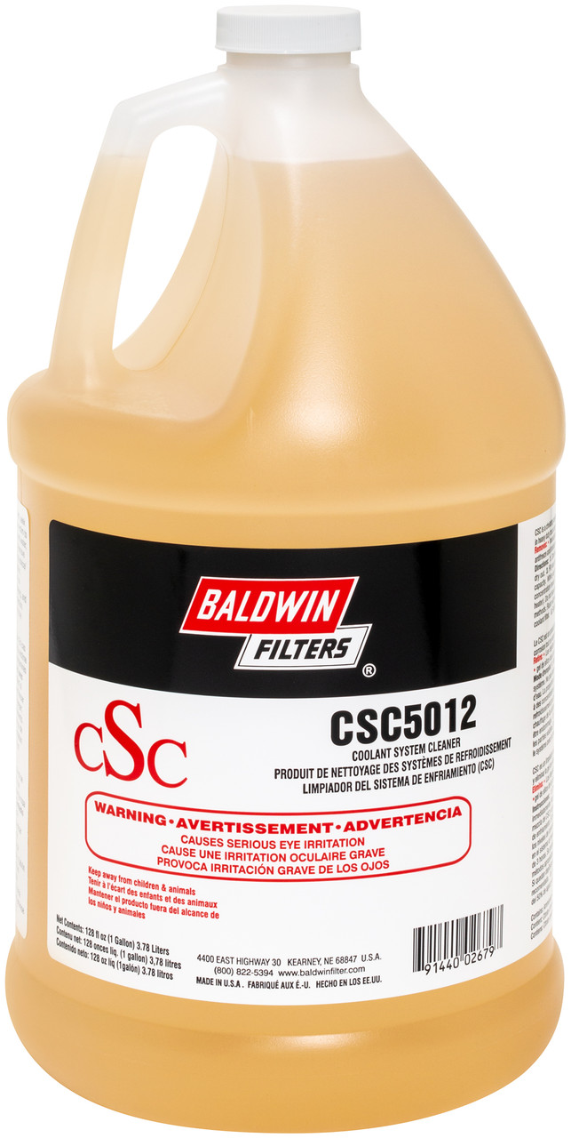 Liquid Coolant Cleaner (1 Gallon Plastic Bottle)  CSC5012