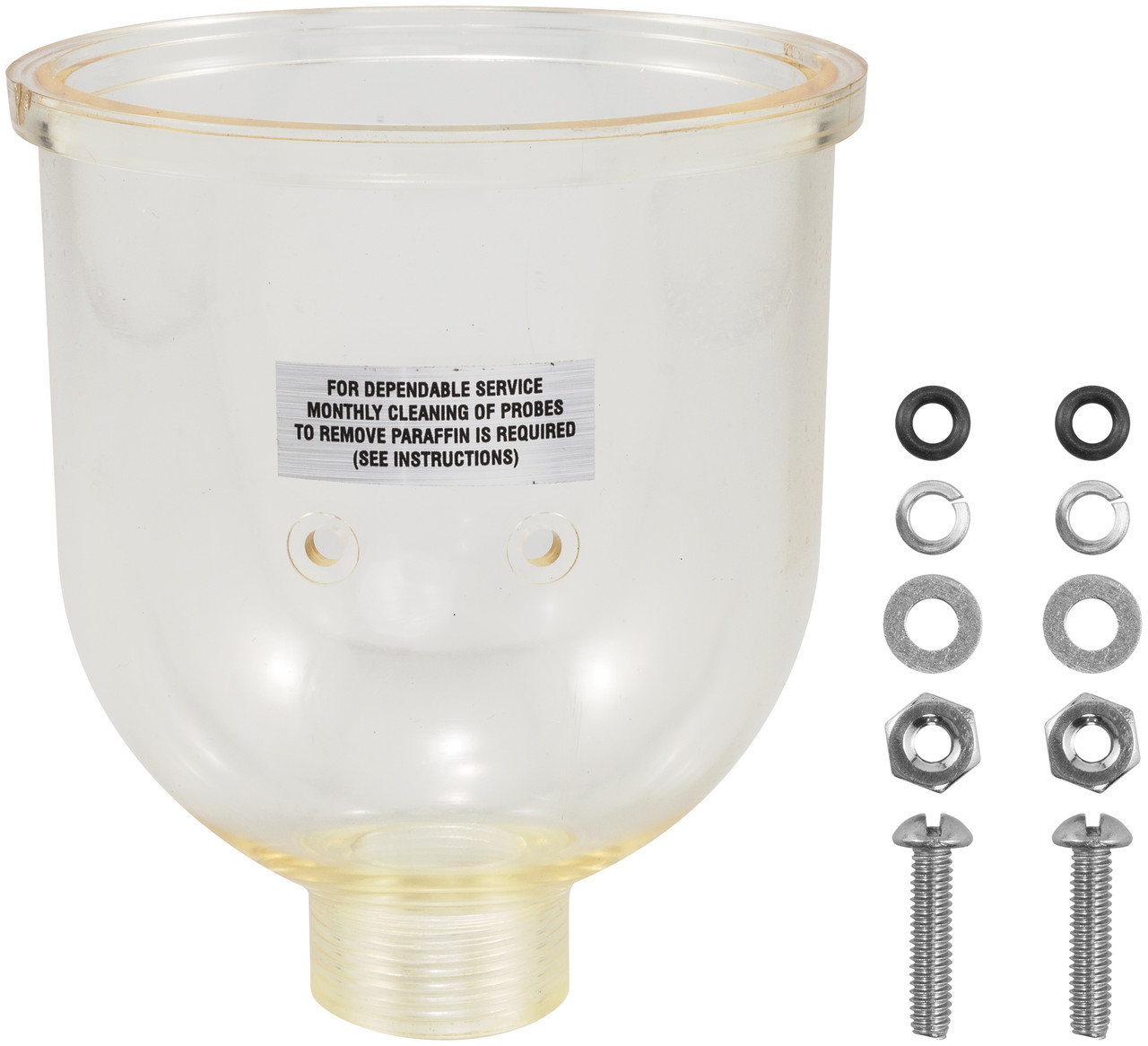 Clear Bowl with Water Sensor Probes  100-21BP