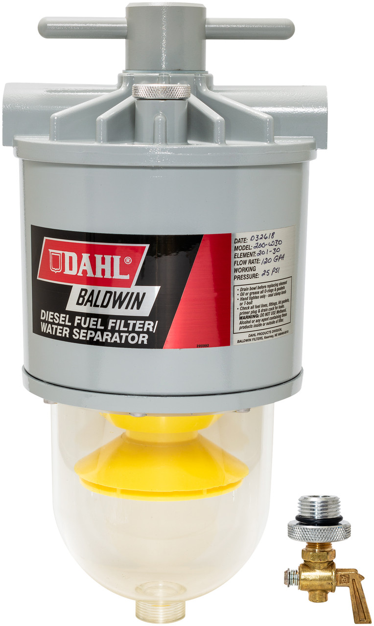 Diesel Fuel Filter/Water Separator (30 Micron)  200-W30