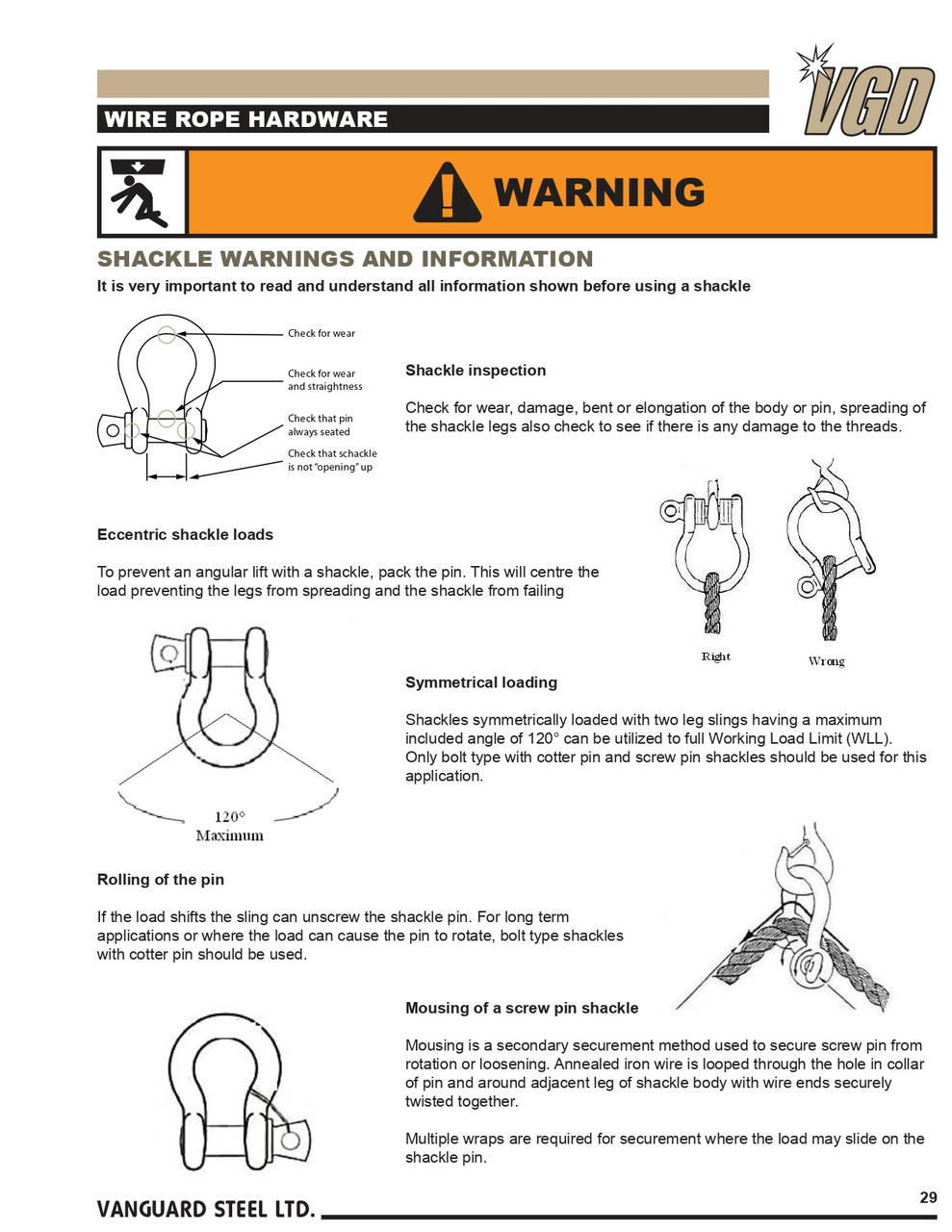 2-1/2" Golden Pin® Bolt Anchor Shackle   2914 0232