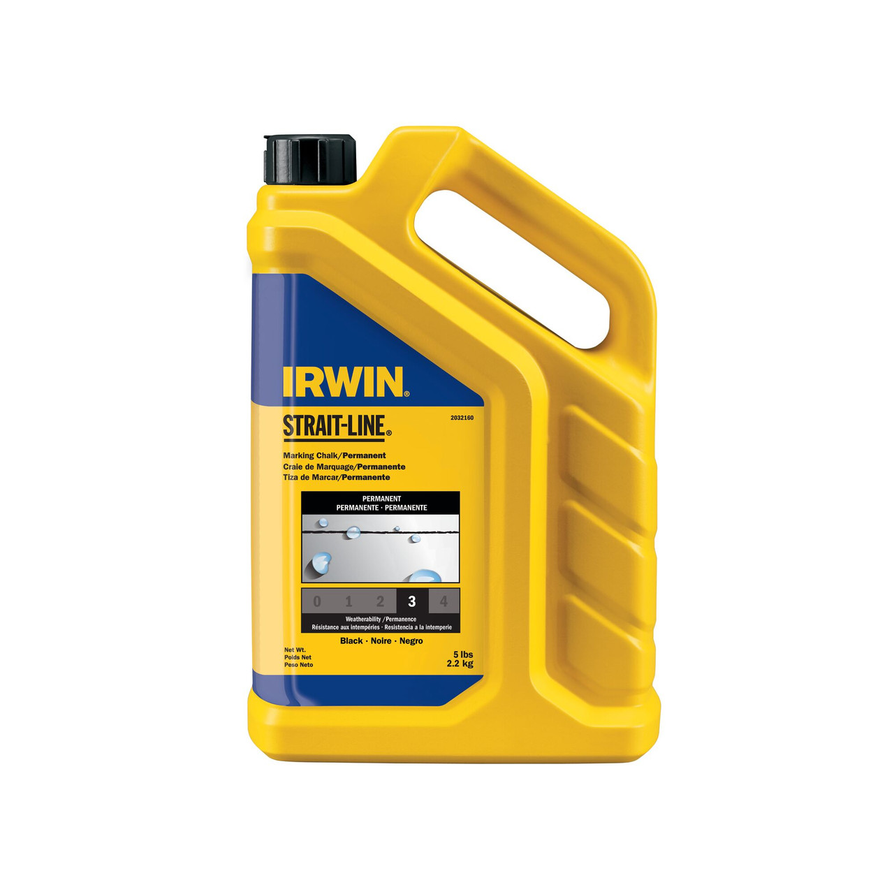 Strait-Line® Black Permanent Marking Chalk 5lbs   2032160