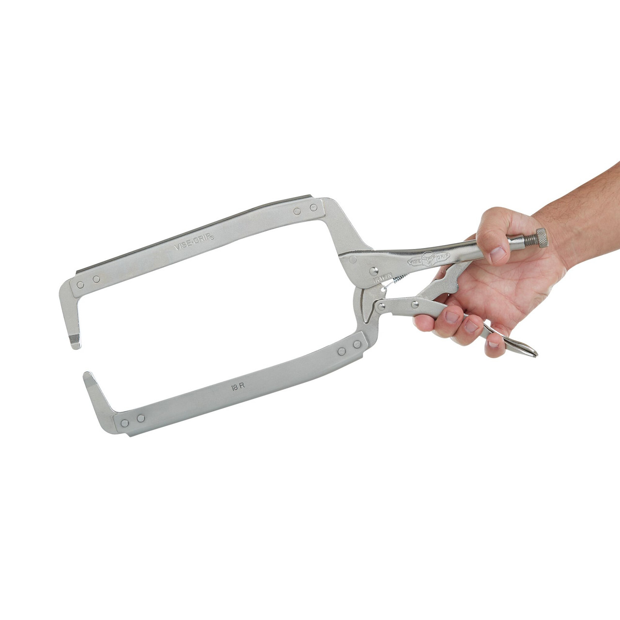 18" Vise-Grip® Locking C-Clamp w/ Regular Tips   21