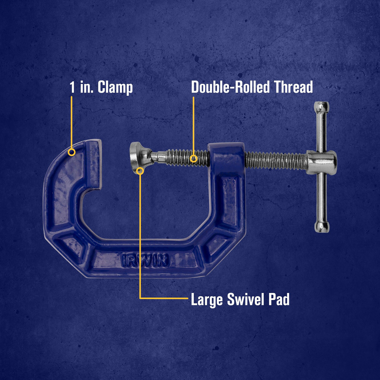 1" Quick-Grip® C-Clamp   225101ZR