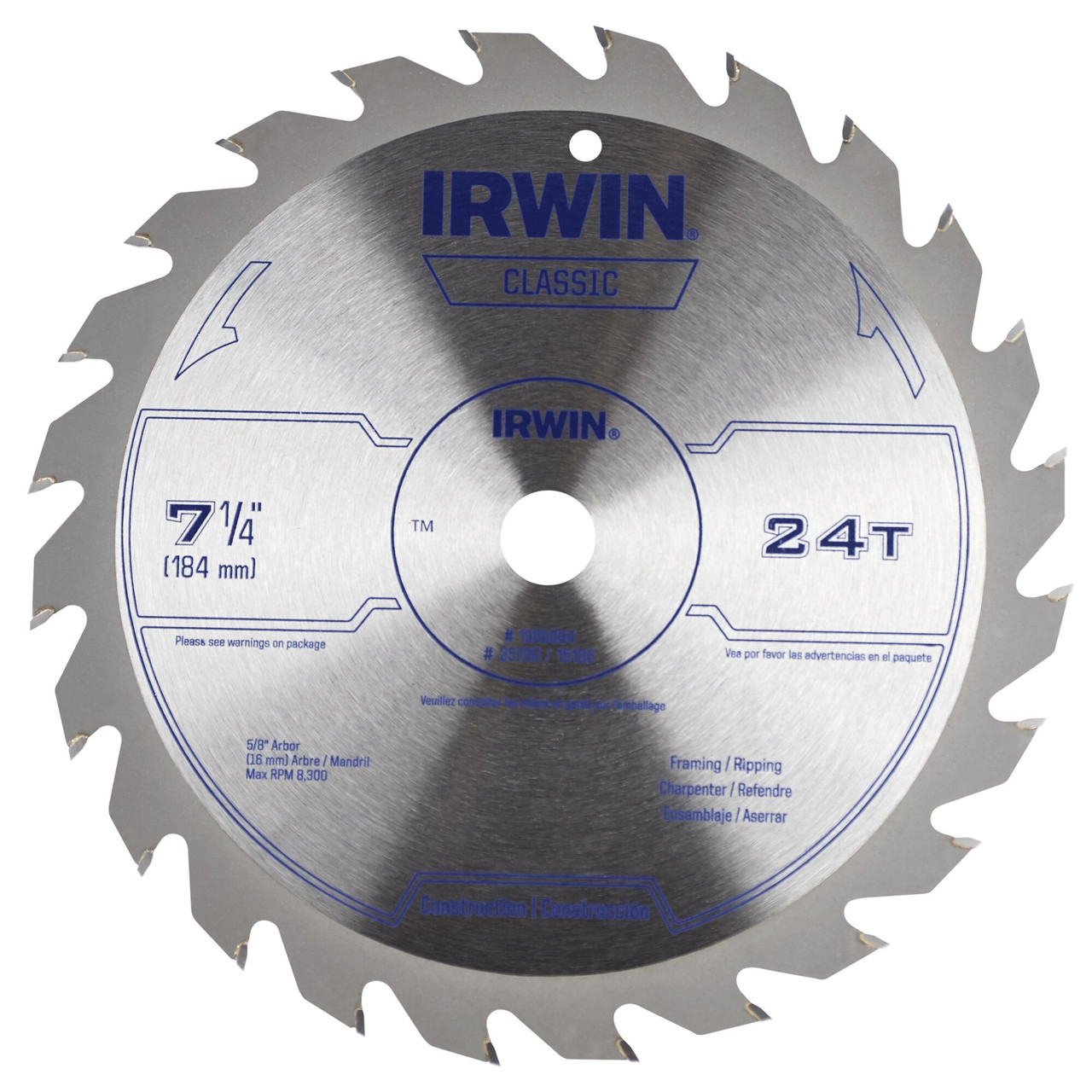 25 Pc. 7-1/4" 24T Classic Series Circular Saw Blade   25130