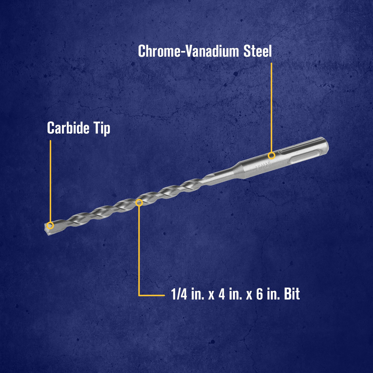 1/4 x 4 x 6" SDS-Plus® Hammer Drill Bit   322017