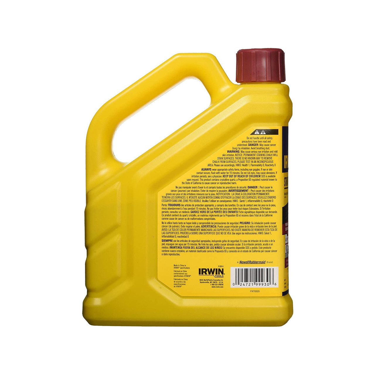 Strait-Line® Crimson Red Permanent Staining Marking Chalk 2lbs   4935522