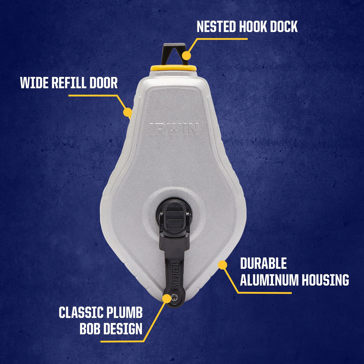 Strait-Line® Classic Aluminum Chalk Reel   IWHT48441