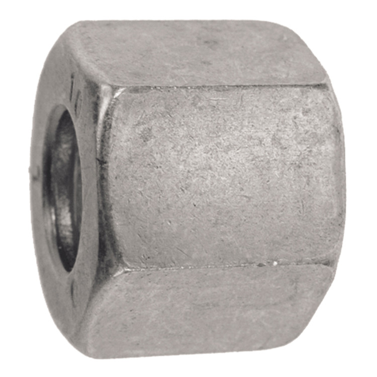 M8-1.0 x 4mm Steel Female Metric - Metric Tube Nut   00163LL-04