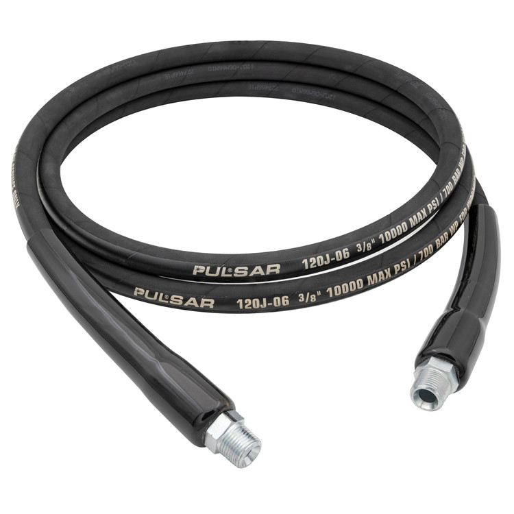 1/4 x 3/8" x 10' 10000 PSI Jack Hose Assembly  120J-04M66M10