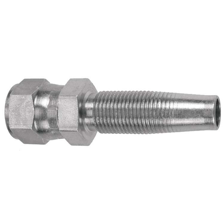 1/4 x 1/4" Pulsar 3000 Reusable Stem - Female 37° JIC Swivel  3005-04-04