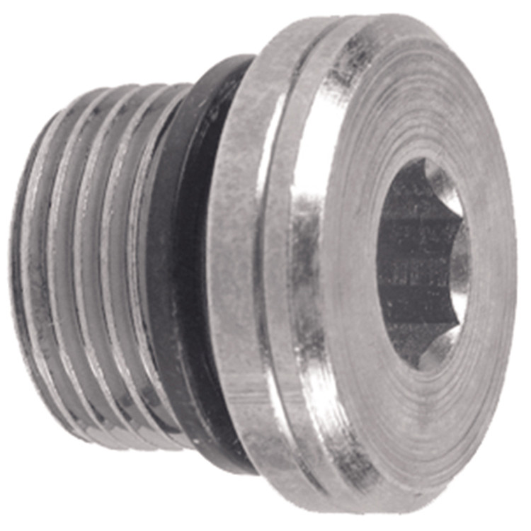 1/2" Steel BSPP Hex Plug   36000H-08
