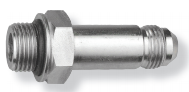 3/8 x 1/2" Steel Male BSPP Port - Male JIC Extended Connector   36015L-06-08