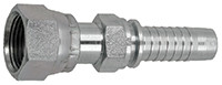 3/8 x 11/16"-16 Pulsar 5000 Series Hose Barb - Female ORFS Swivel  50083-06-06