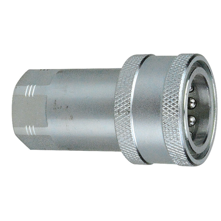 1/4 x 1/4" Steel ISO "A" Coupler - Female NPT  C201-04-04
