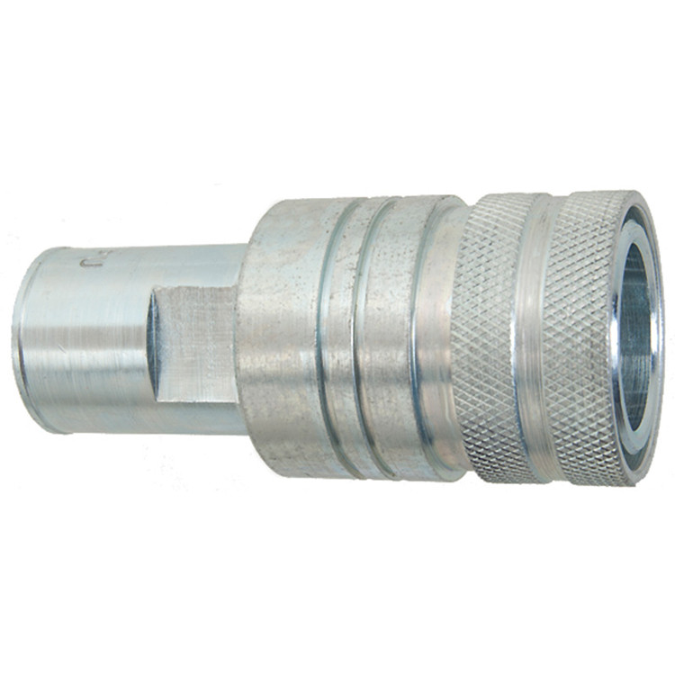 1/2 x 1/2" Steel Series C400 Agricultural Connect Under Pressure Coupler - Female NPT  C406-08