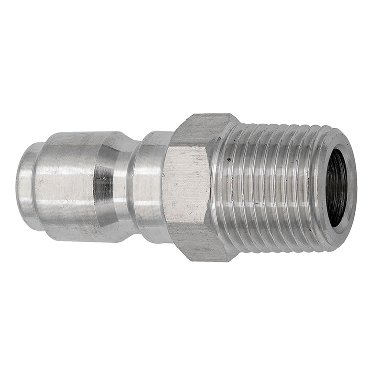 1/2 x 1/2" Stainless Steel Pressure Washer Nipple - Male NPT  CPST7SS